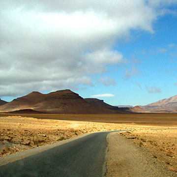 Desert Road Morocco